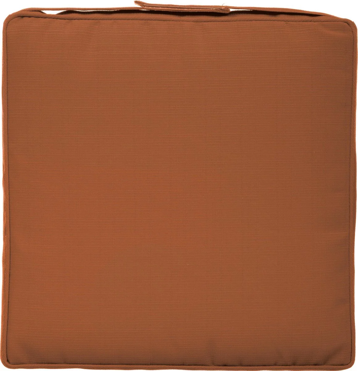 Hespéride Korai Stoelkussen met klittenband - Waterafstotend - Afneembare hoes - 40x40cm - Terracotta - Afbeelding 2