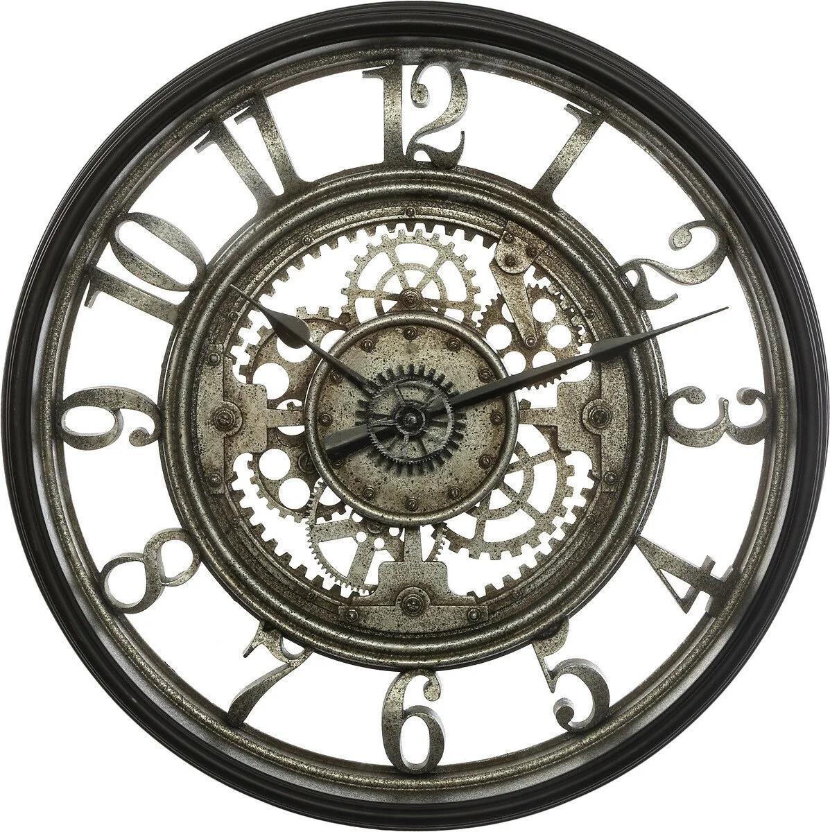 BEAU by Bo Wandklok Industrieel diameter 50 cm + 4xAA Alkaline batterijen - Afbeelding 3