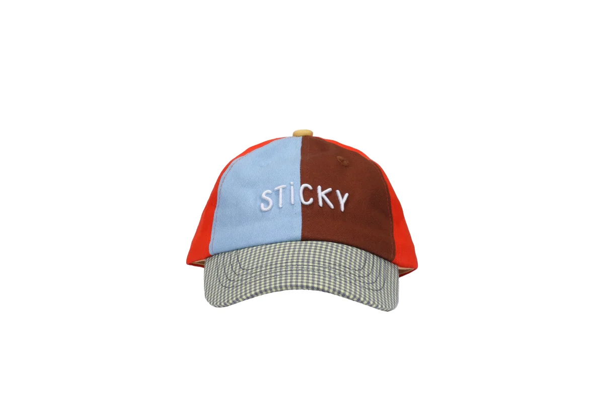 Sticky Lemon Pet/Cap - Lemon Tree | Sticky | Gingham Midnight + Moon - Afbeelding 2