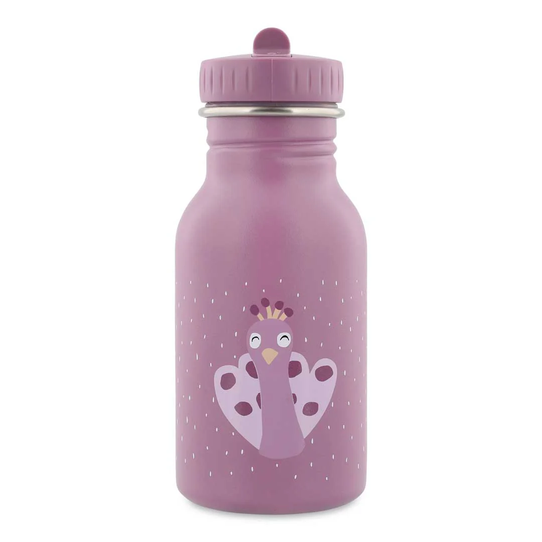 Trixie Drinkfles Mrs. Peacock 350ml - Ø7xH16cm - Paars - Afbeelding 5