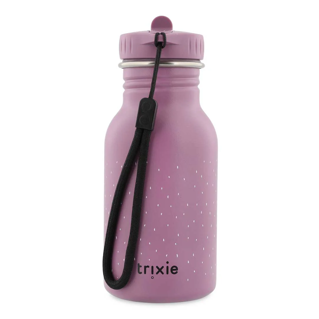 Trixie Drinkfles Mrs. Peacock 350ml - Ø7xH16cm - Paars - Afbeelding 3