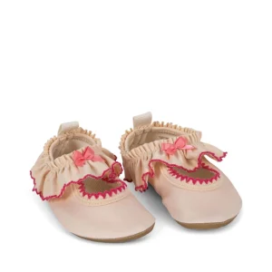 Konges Sløjd Kitty Frill Swim Shoes - Zwemschoenen/Turnpantoffel Antislip - Soft Pink